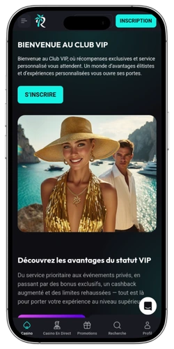 Betriviera Casino France, programme VIP et avantages du Club